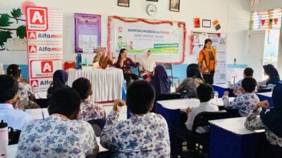 Alfamidi Edukasi Siswa SMPN 4 Palu, Bangun Generasi Peduli Bumi