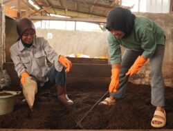 Kelompok Tani Binaan IMIP Olah Sampah Organik Jadi Bernilai