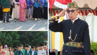 Mahasiswa UIN Datokarama dari 6 Negara Ikut Upacara HUT Kemerdekaan RI