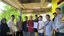 PT Raihan Catur Putra Sampaikan Duka dan Santuni Keluarga Masdin Korban K3