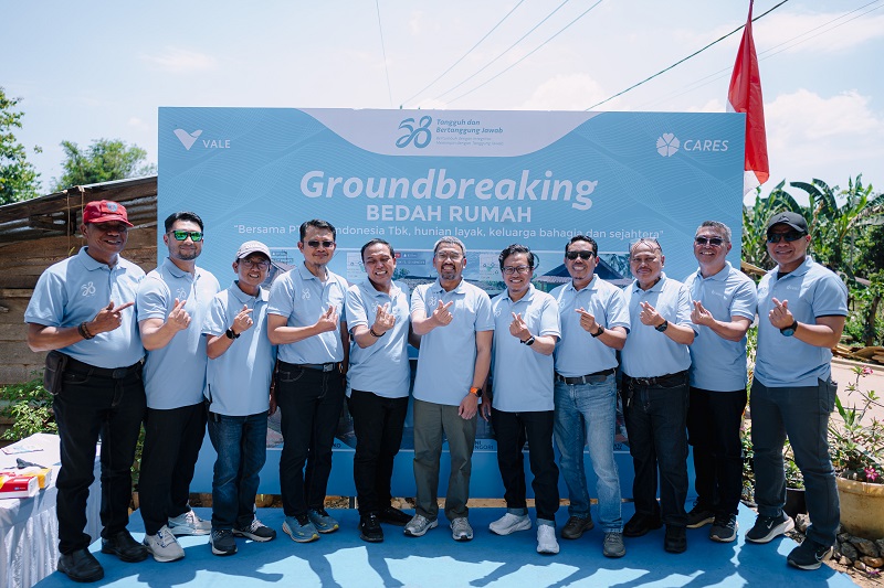 PT Vale Rehab Enam Unit Rumah di Kecamatan Baula, Gandeng Pemkab dan Kodim 1421/Kolaka