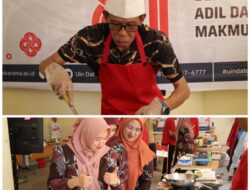 Para Pejabat UIN Datokarama Adu Skill Memasak Nasi Goreng Merdeka