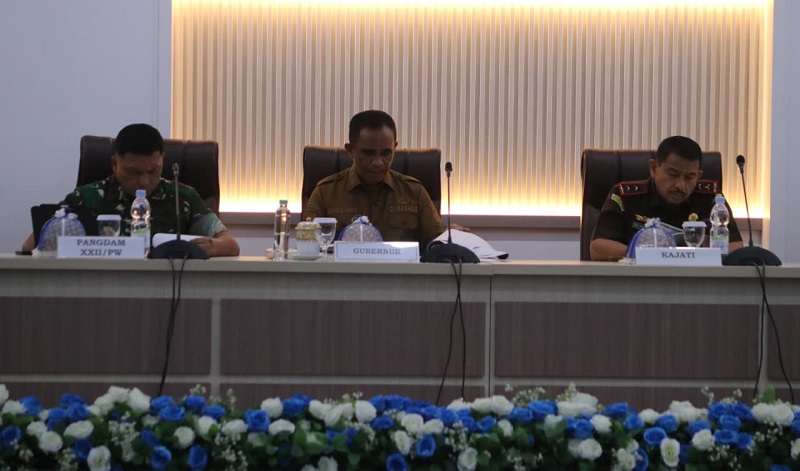 Rakor Penanganan Karhutla, Kajati Sulteng Tekankan Perkuat Tindakan Antisipatif