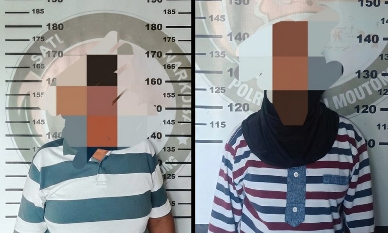 Pensiunan PNS Bersama IRT Dicegat Polisi di Kebun Kopi Usai dari Kayumalue Palu, Ditemukan 4,79 Gram Sabu