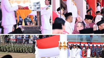 Peringatan HUT ke-81 RI di Sulteng Khidmat dan Penuh Semangat