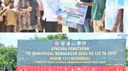 TMMD di Morowali Perkuat Bukti TNI Sinergi Pemerintah Bangun Desa