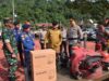 Polres Morut Apel Siaga Karhutlah, Bupati Delis Dukung Polsek dan Koramil Miliki APAR