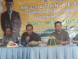 Kades Harapan Jaya Morowali Sampaikan Aspirasi dalam Reses Abdul Muin