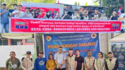 Komitmen sosial PT QMB, kirim 15 truk bantuan senilai Rp900 juta untuk korban gempa NTT. Foto: Humas PT QMB.