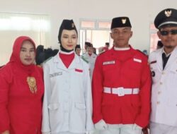 Upacara HUT RI ke-81 di Bumi Raya Morowali Berlangsung Khidmat, Kades Harapan Jaya Beri Dukungan kepada Paskibraka