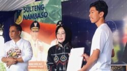 Momentum Wakil Bupati Morowali Iriane Iliyas hadiri Merdeka Ekspor Durian Sulteng di Kota Palu, Rabu (12/8/2026). Foto: IKP Morowali.