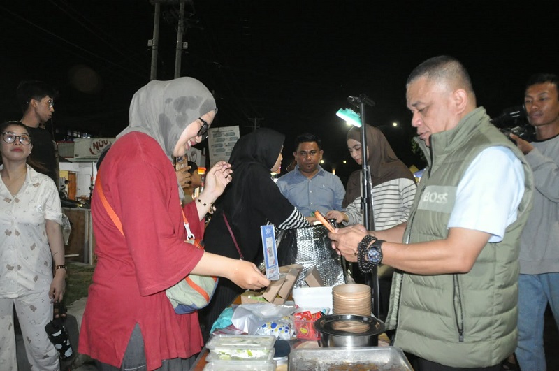 200 UMKM Ramaikan Night Market HUT ke-48 Kota Palu, Hadianto Minta Buka Akses Lebih Luas