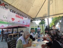 Ahmad Ali Center Sulteng Gelar Cek Kesehatan Gratis di Kawasan CFD Palu