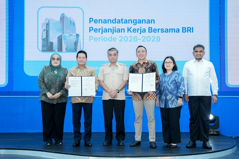 BRI dan Serikat Pekerja BRI Tandatangani PKB 2026-2028, Perkuat Hubungan Industrial yang Harmonis dan Berkelanjutan