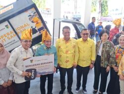 CPM Serahkan 48 Unit Kendaraan Pengangkut Sampah Sebagai Kado HUT Ke-48 Kota Palu