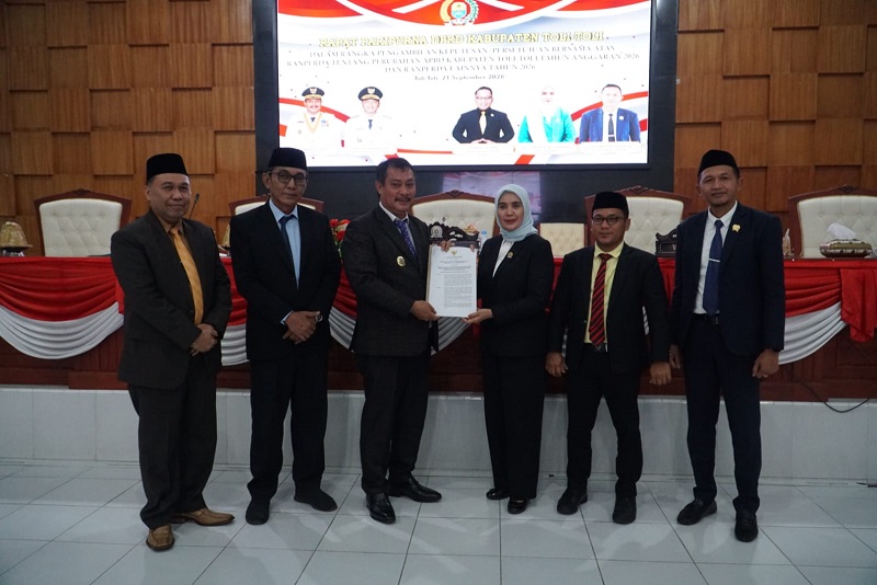 DPRD Tolitoli Bersama Pemkab Setujui APBD-P 2026