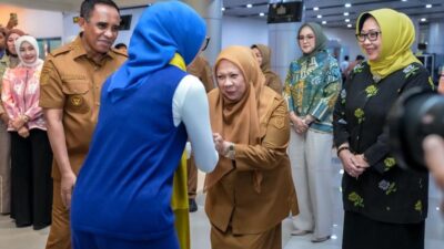 Gubernur Anwar Hafid Sambut Kedatangan Ketua BMU Dekranas di Palu