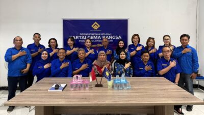 KPU Kunjungi DPW Partai Gema Bangsa Sulteng