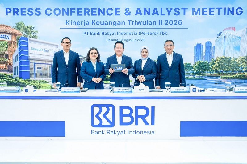Transformasi di Bawah Manajemen Baru Mulai Berbuah Manis, BRI Catat Kinerja Solid di TW II 2026