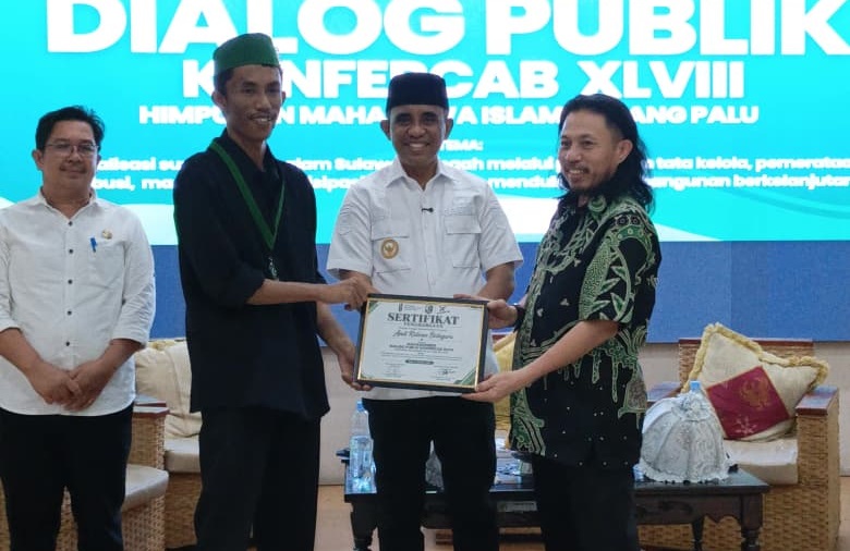 HMI MPO Cabang Palu Gelar Dialog Publik dan Konferensi Ke-48, Soroti Tata Kelola SDA Sulteng