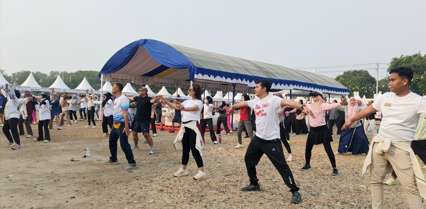 Hari Kedua Puncak Perayaan BIK 2026 Diisi Senam Zumba