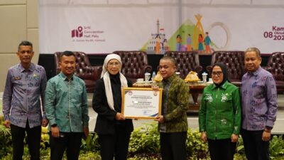 Pemkot Palu Terima Anugerah Prakarsa Inklusi dari KND RI