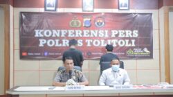 Polres Tolitoli Menangkap Dua Pengedar Sabu, Seorang di Antaranya Mahasiswa Warga Panasakan