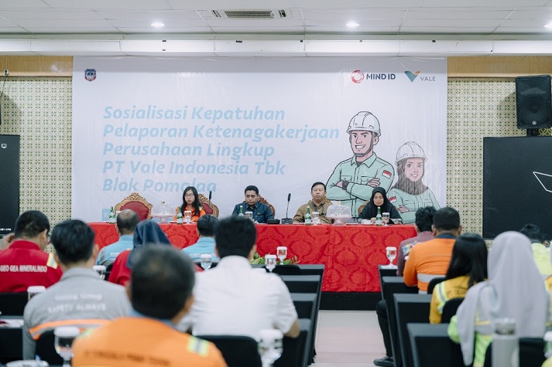 Vale Indonesia Dorong Disiplin Pelaporan Mitra Kerja IGP Pomalaa, Perkuat Kepatuhan Ketenagakerjaan