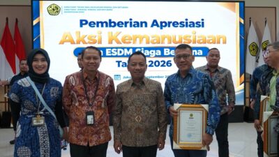 Vale Indonesia Terima Penghargaan Kementerian ESDM Berkat Kontribusi Tanggap Darurat di NTT